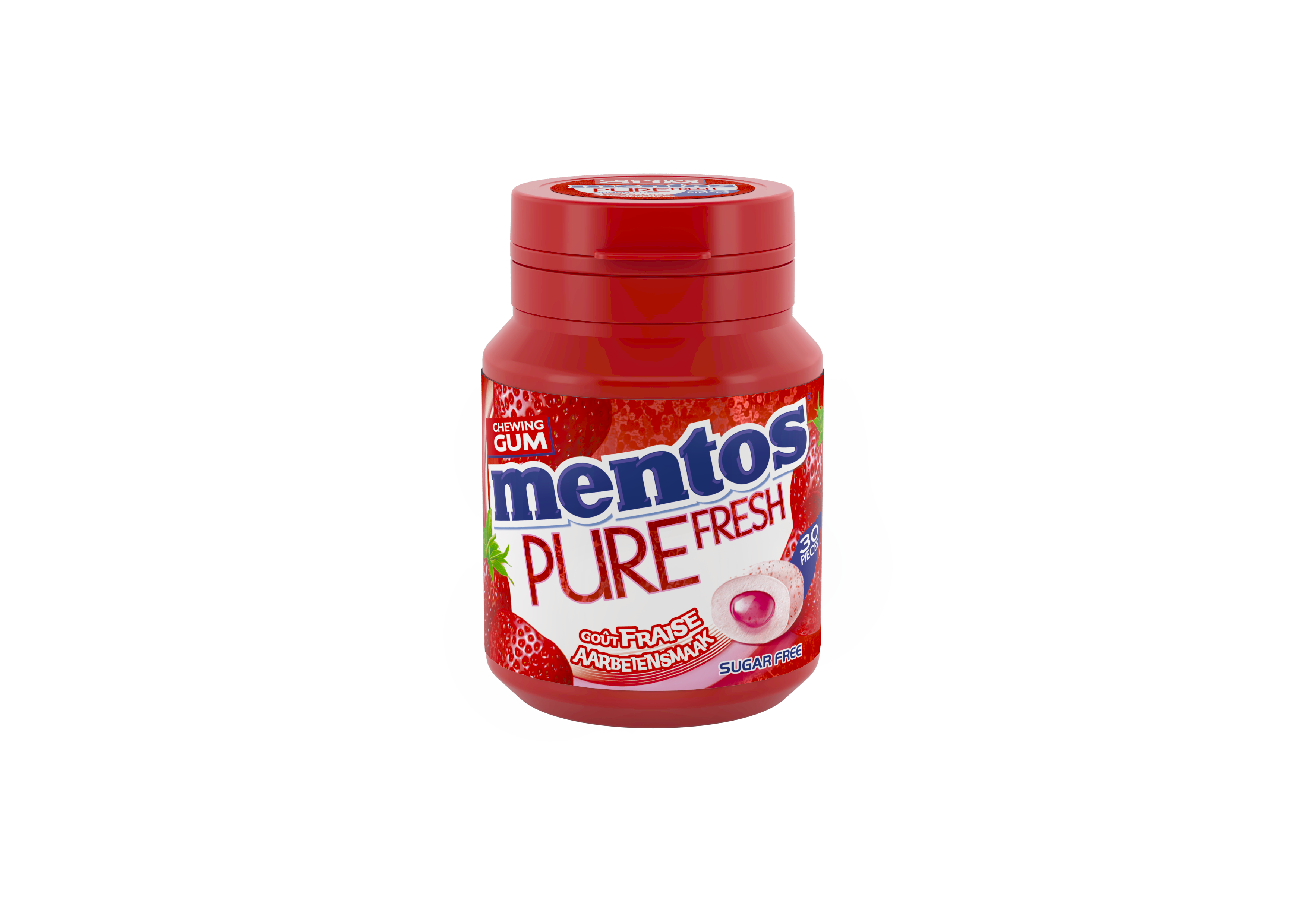 Grossiste Pure Fresh Fraise MENTOS