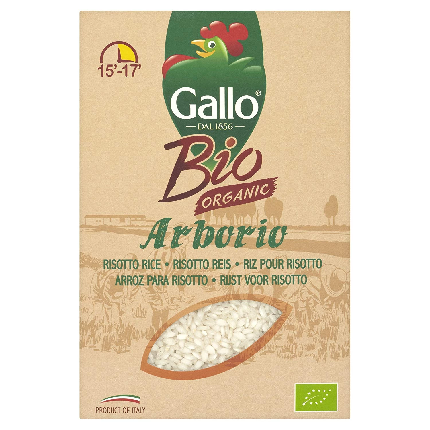 Riz Arborio Bio Organic 500g - GALLO