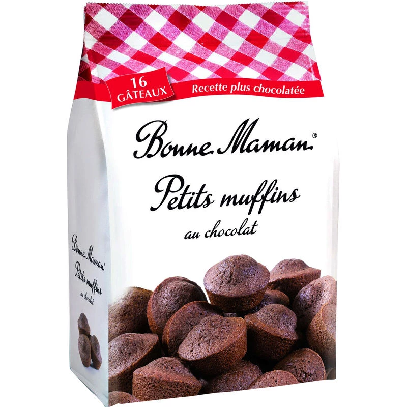 Маленькие шоколадные маффины 235г - BONNE MAMAN