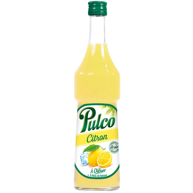 Zitronenkonzentrat zum Verdünnen 70cl - PULCO