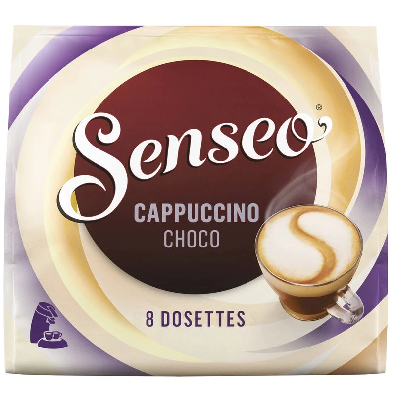 Cappuccino choco 8 dosettes 92g - SENSEO
