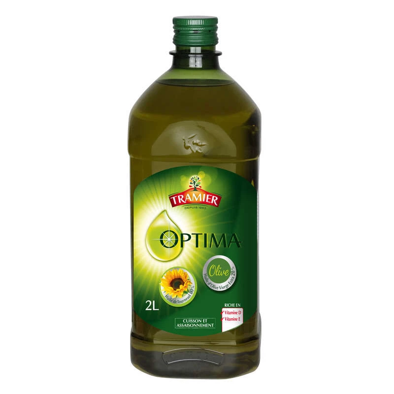 奥普提玛橄榄油； 2升 - TRAMIER