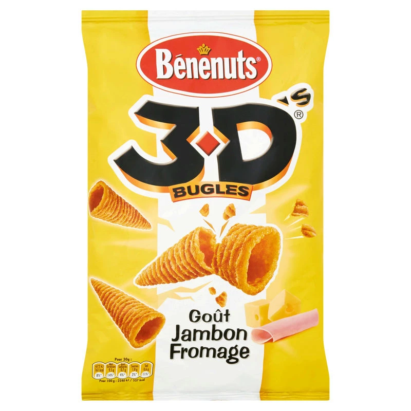 Chips 3d's jambon fromage 75g - LAY'S