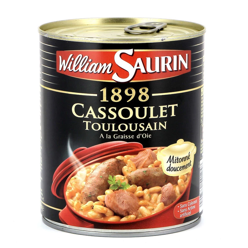 Cassoulet Toulousain, 840g - WILLIAM SAURIN