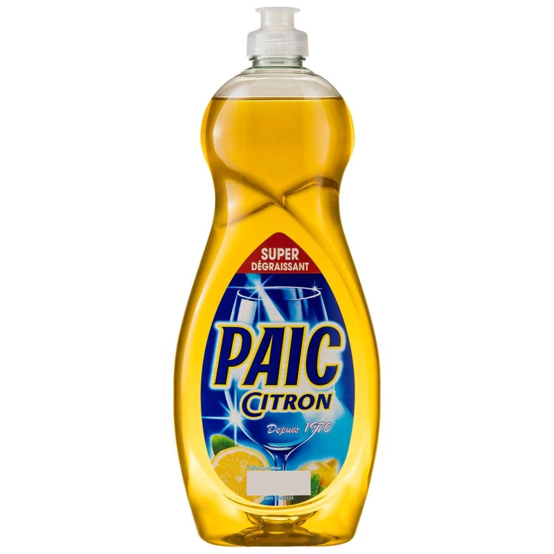 Liquide vaisselle citron 750ml - PAIC