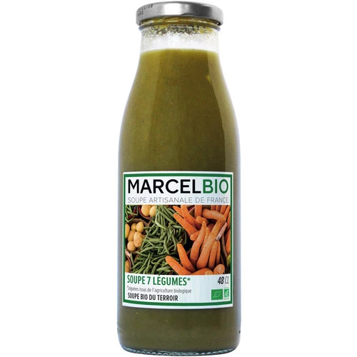 Soupe Aux 7 Legumes Bio 48cl - MARCEL BIO