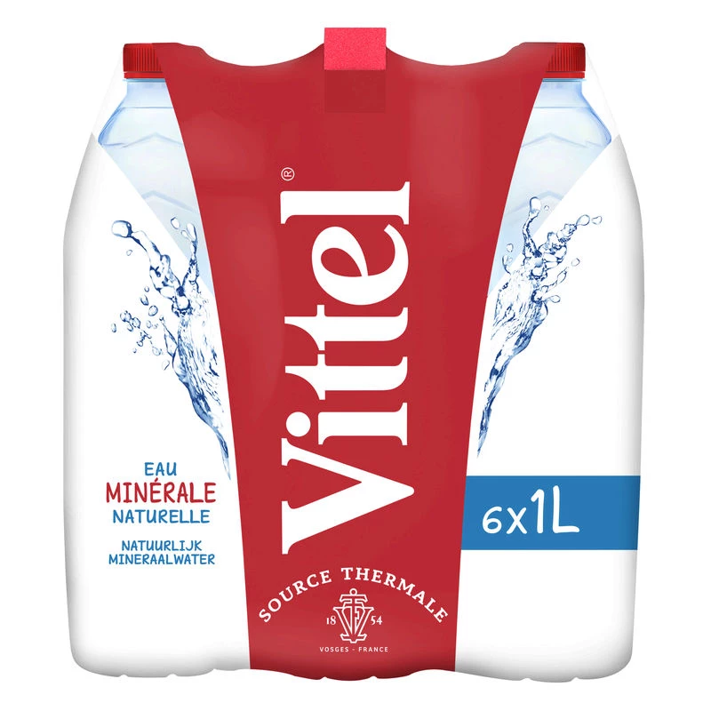 Água mineral natural 6x1L - VITTEL