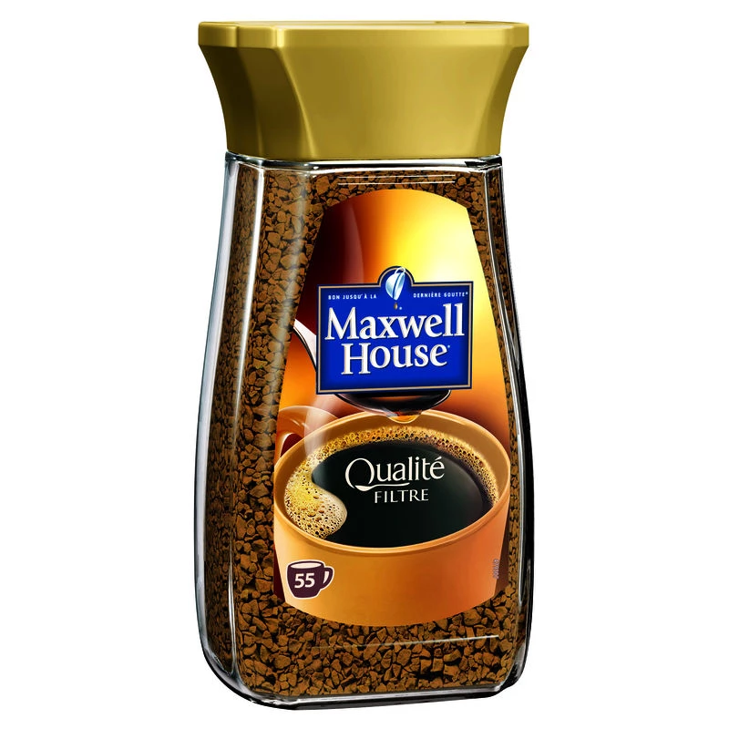 Filtro di qualità per caffè solubile 100g - MAXWELL HOUSE