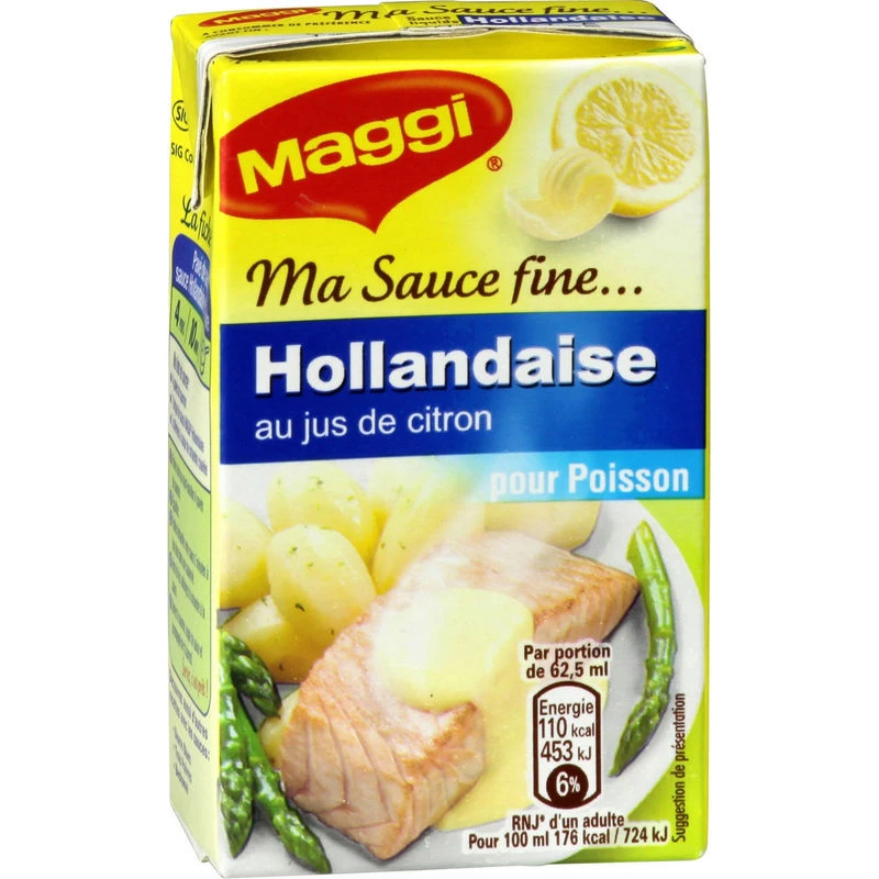Sauce HolLandaise au Jus de Citron, 25cl - MAGGI