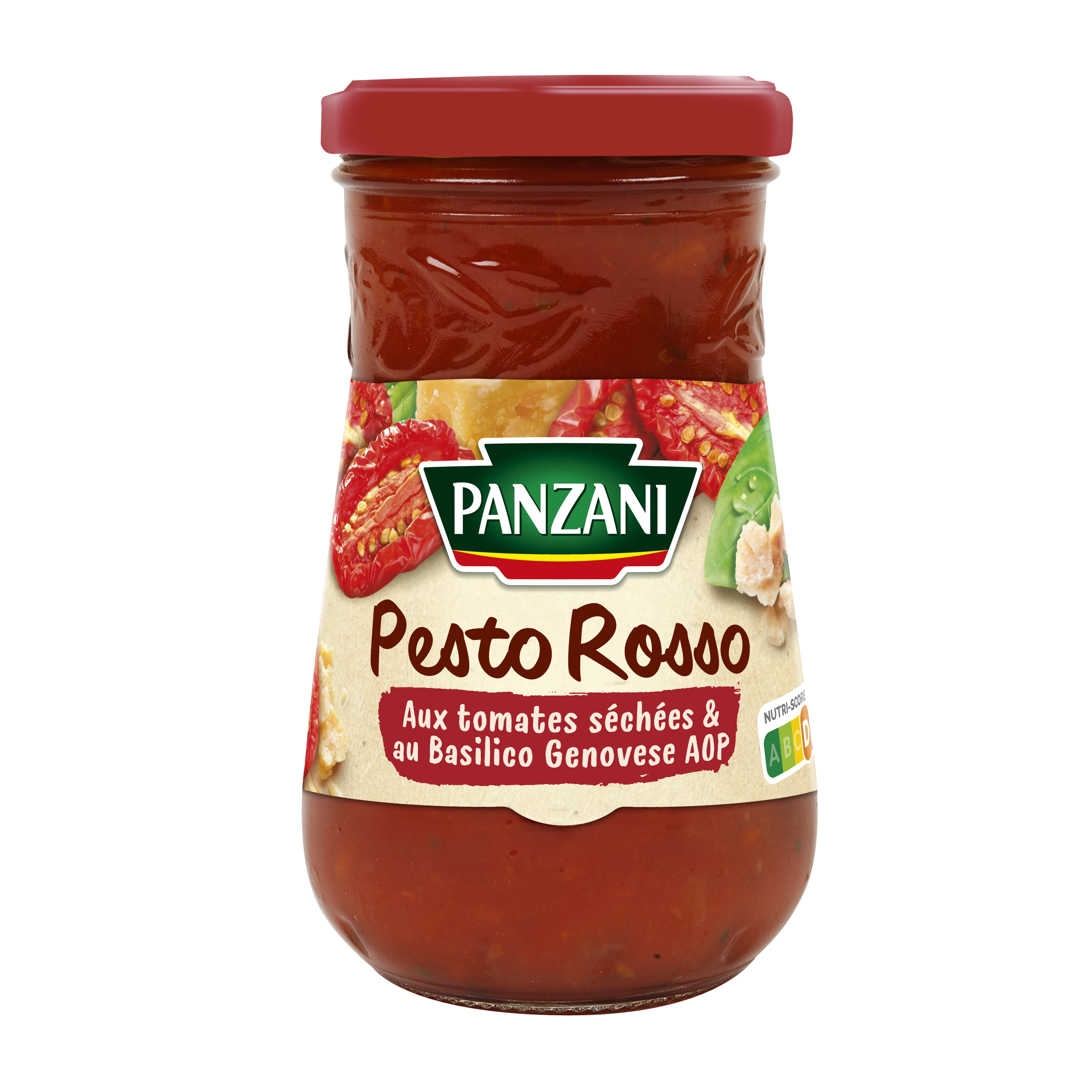 Sauce Pesto & Tomaten-Basilikum; 200g - PANZANI