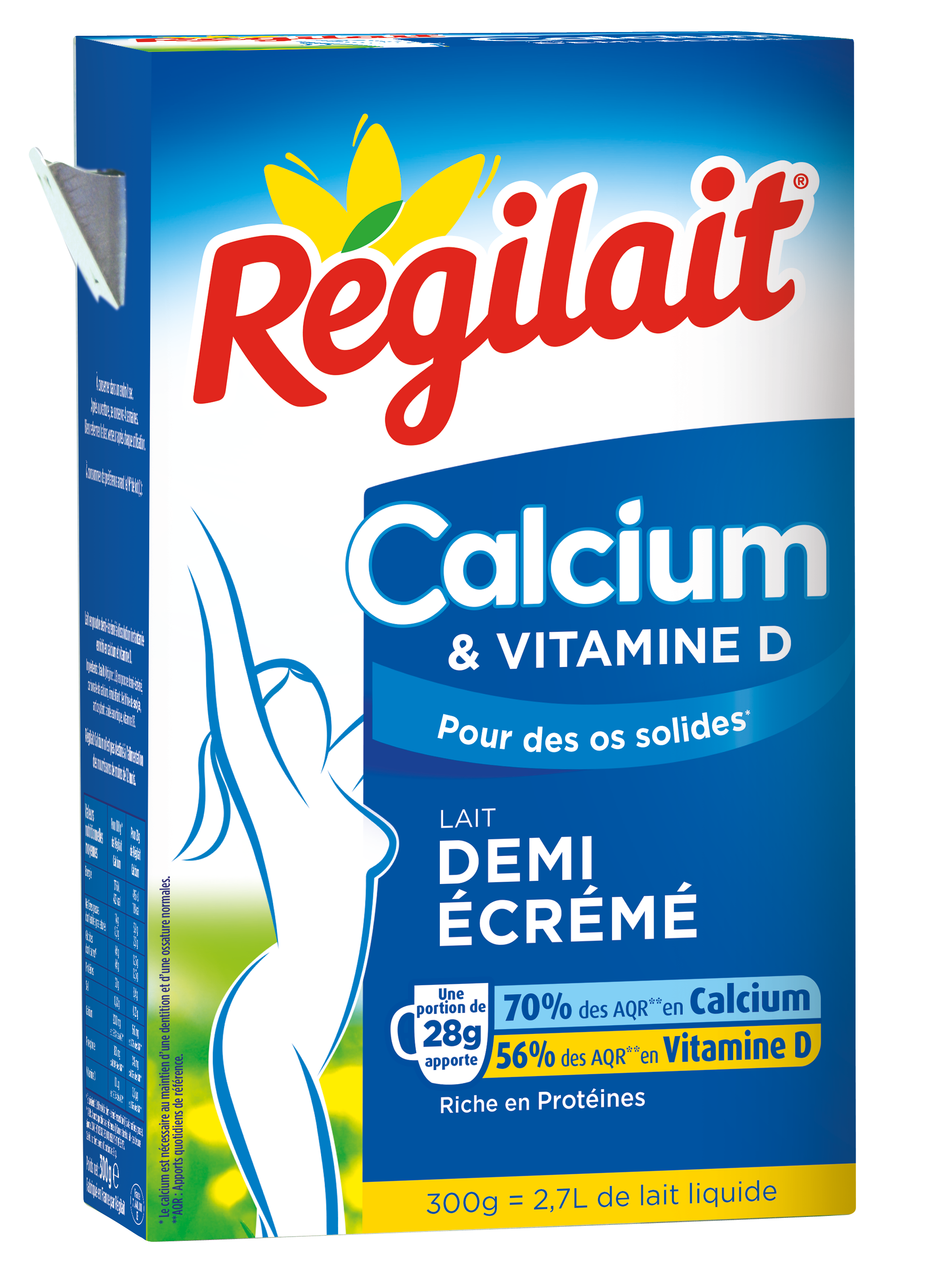 Grossiste Lait en poudre demi ecrémé 300g RÉGILAIT