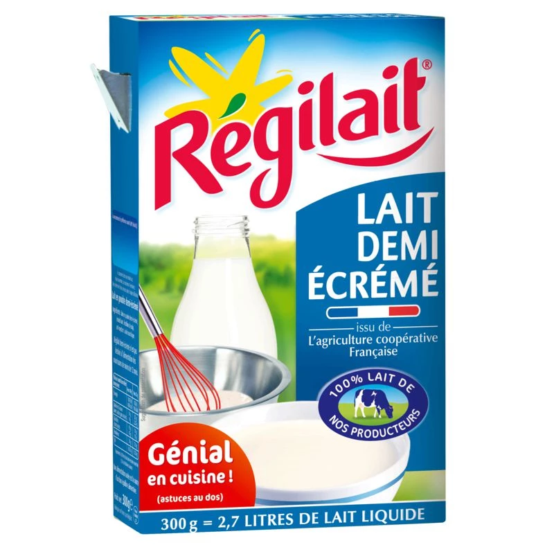 Полуобезжиренное молоко 300г - REGILAIT