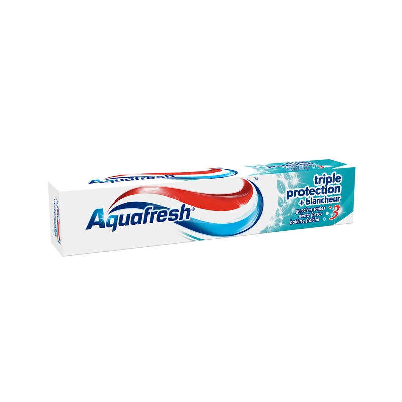 Dentifrice triple protection + blancheur 75ml - AQUAFRESH