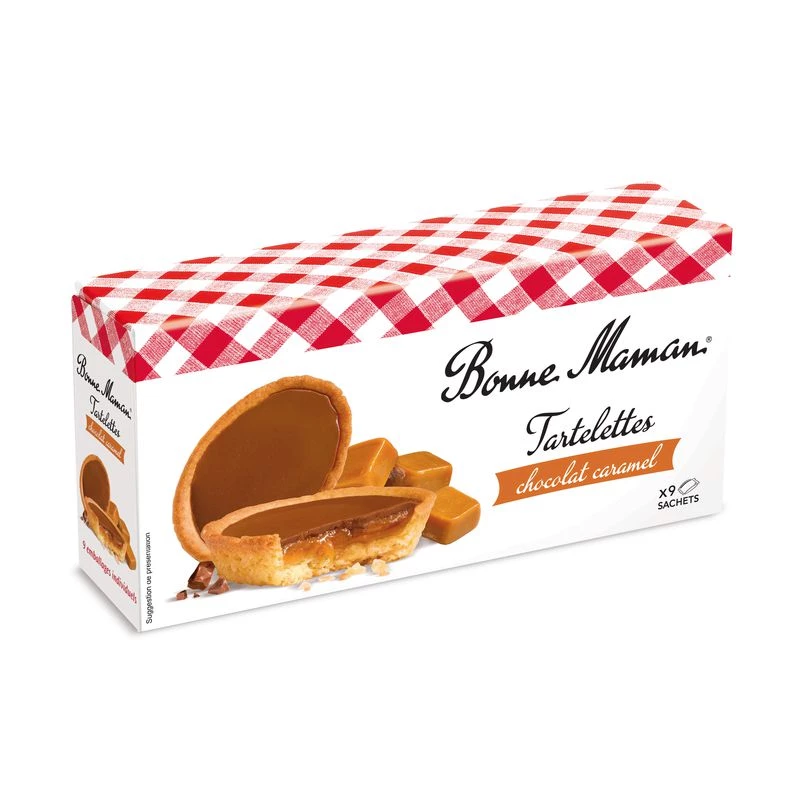 Tartellette cioccolato/caramello 135g - BONNE MAMAN