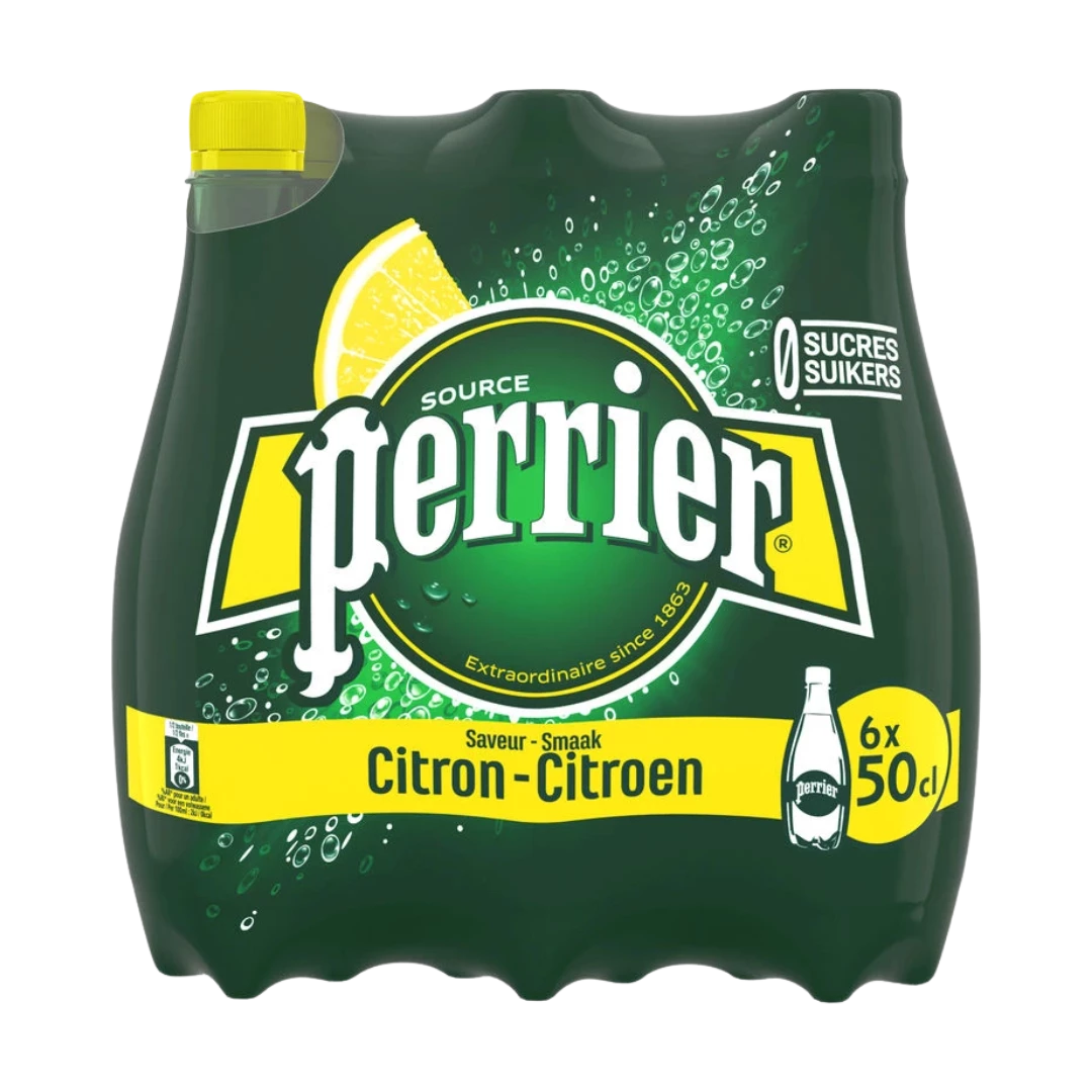 柠檬味苏打水 50cl Pet X 6 - PERRIER