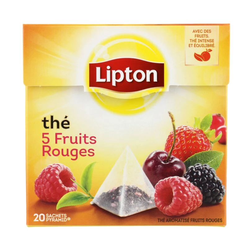 Чай из 5 красных фруктов x20 34г - LIPTON