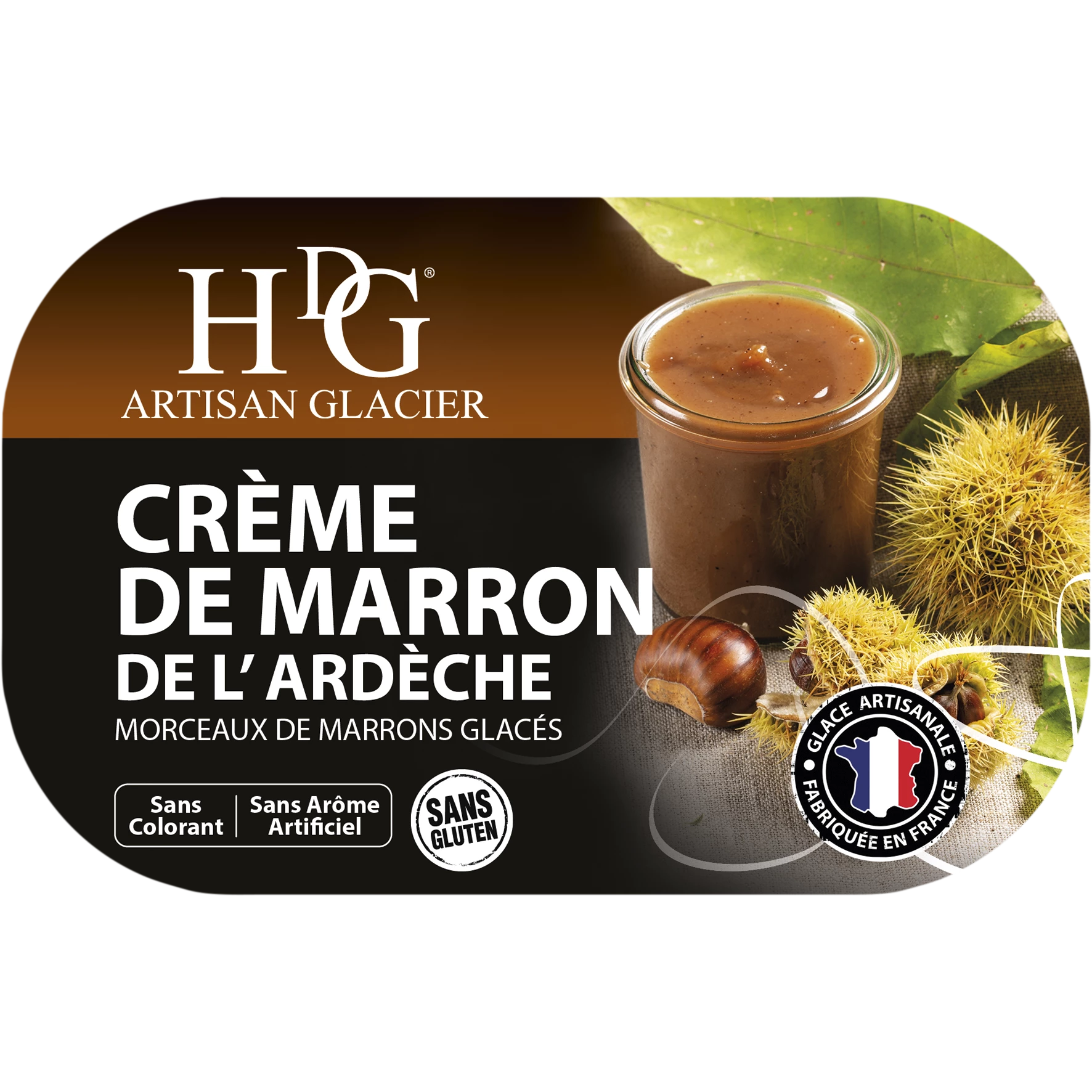 Мороженое коричневое 487,5 г - Histoires De Glaces