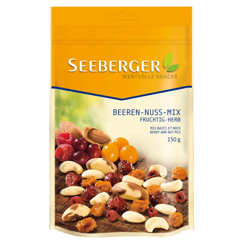 Dried Fruits, Berries and Nuts, 150g - SEEBERGER