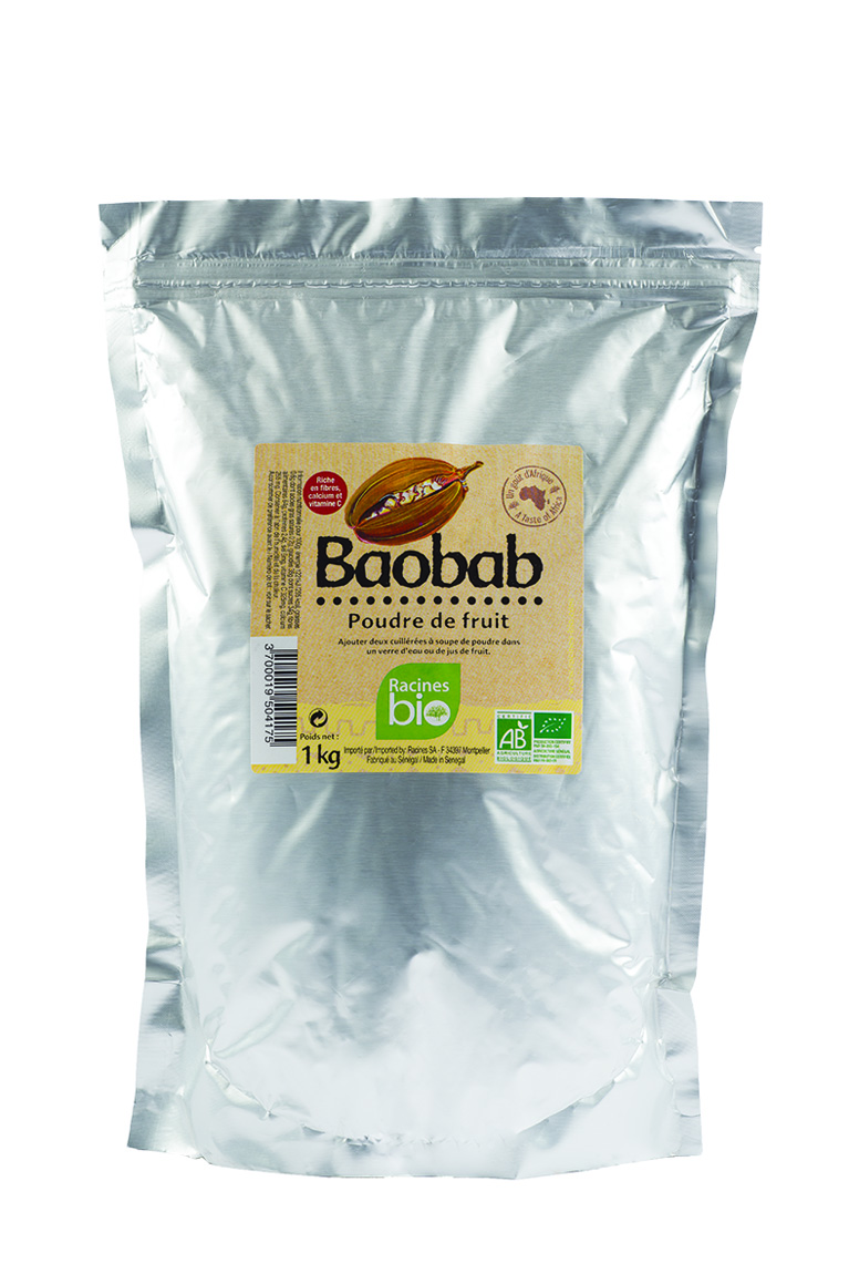 猴面包树粉 (10 X 1 公斤) - Racines Bio
