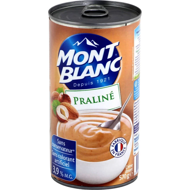 Пралине десертный крем, 570г - MONT BLANC