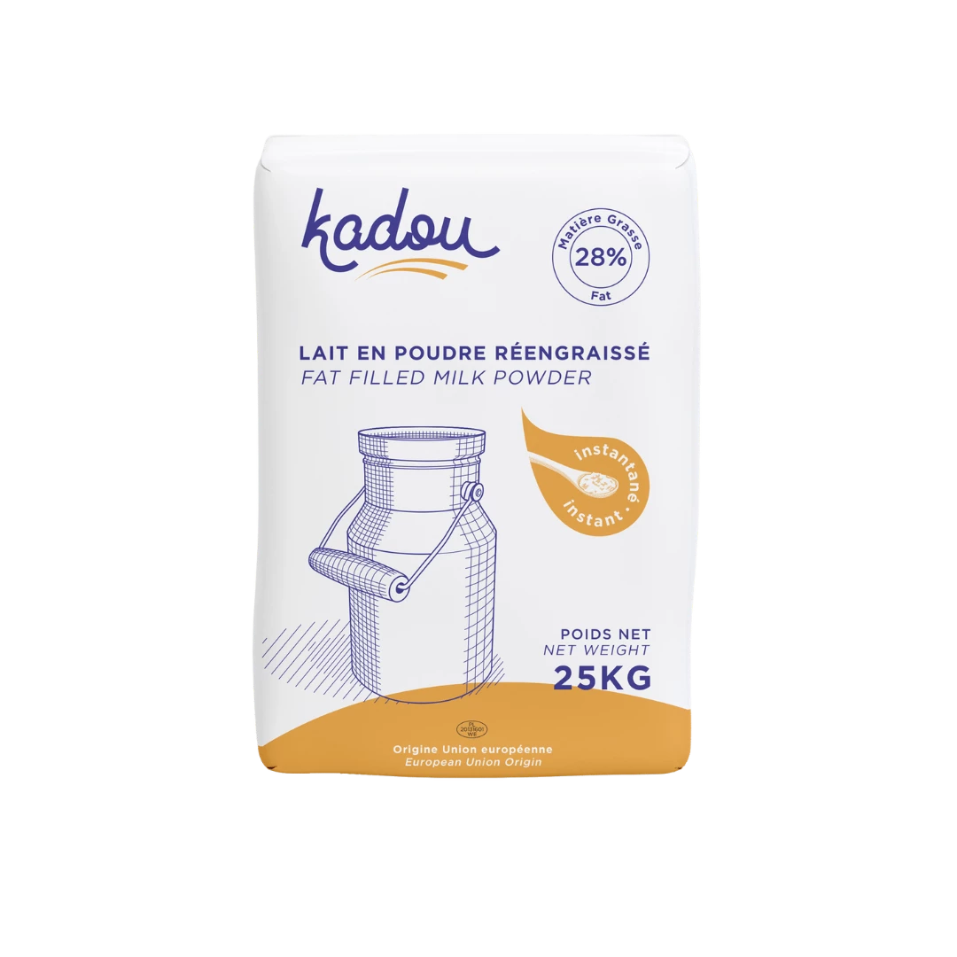Opnieuw gevette melkpoeder 25 Kg 24% Eiwit28% Mg - KADOU