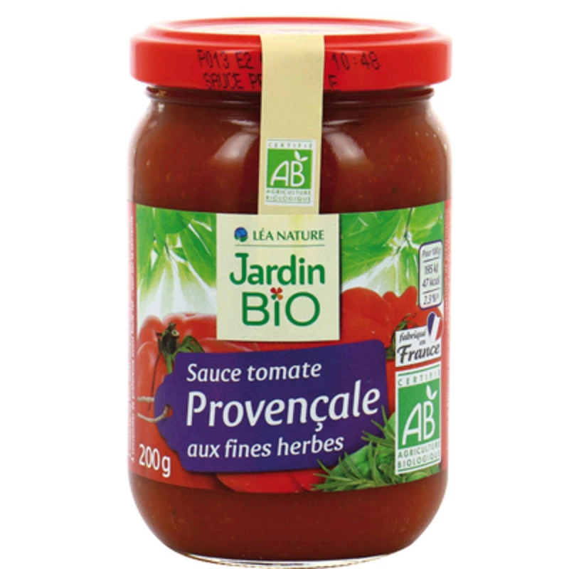 有机普罗旺斯番茄酱 200 克 - JARDIN Bio