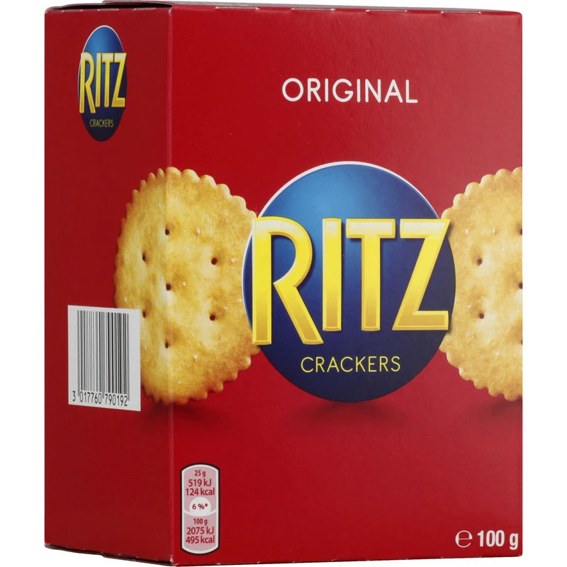 Biscuits apéritifs crackers 100g - RITZ