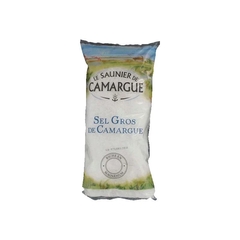 卡马格粗盐，1kg -  LE SAUNIER DE CAMARGUE