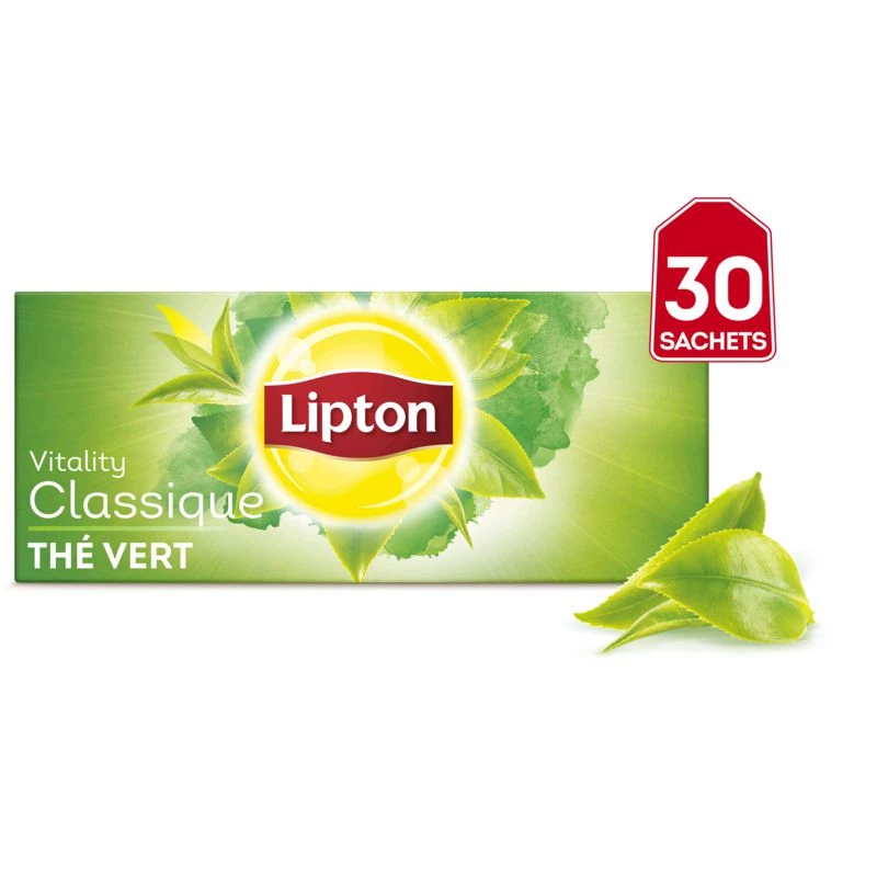 Thé vert vitality classique x30 40g - LIPTON