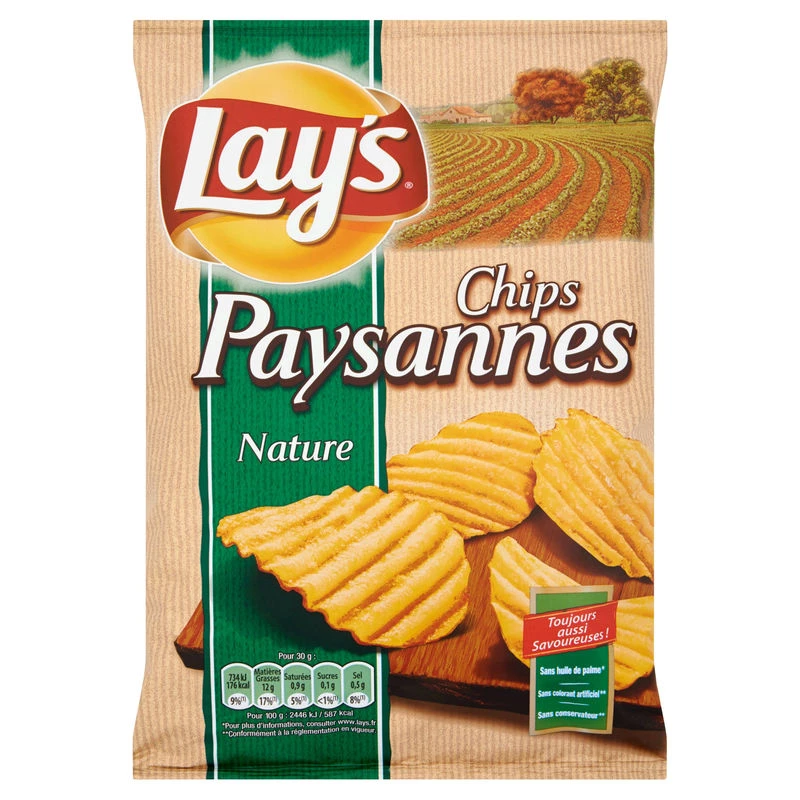 Chips Paysannes Nature 150g - Lay's