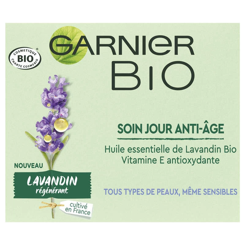 Organic anti-aging day care cream 5cl - GARNIER