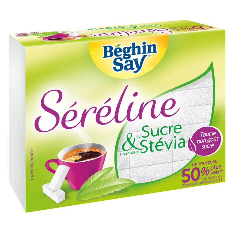 Серелин с сахаром и стевией 250г - BEGHIN SAY