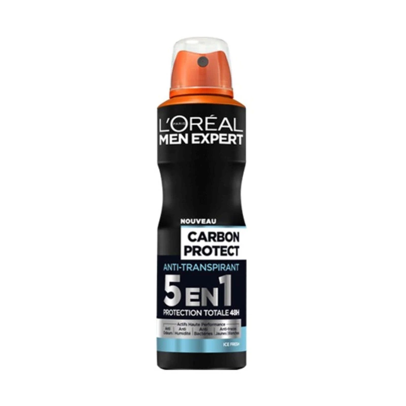 Déodorant spray Men Expert carbon protect Ice Fresh 200ml - L'OREAL