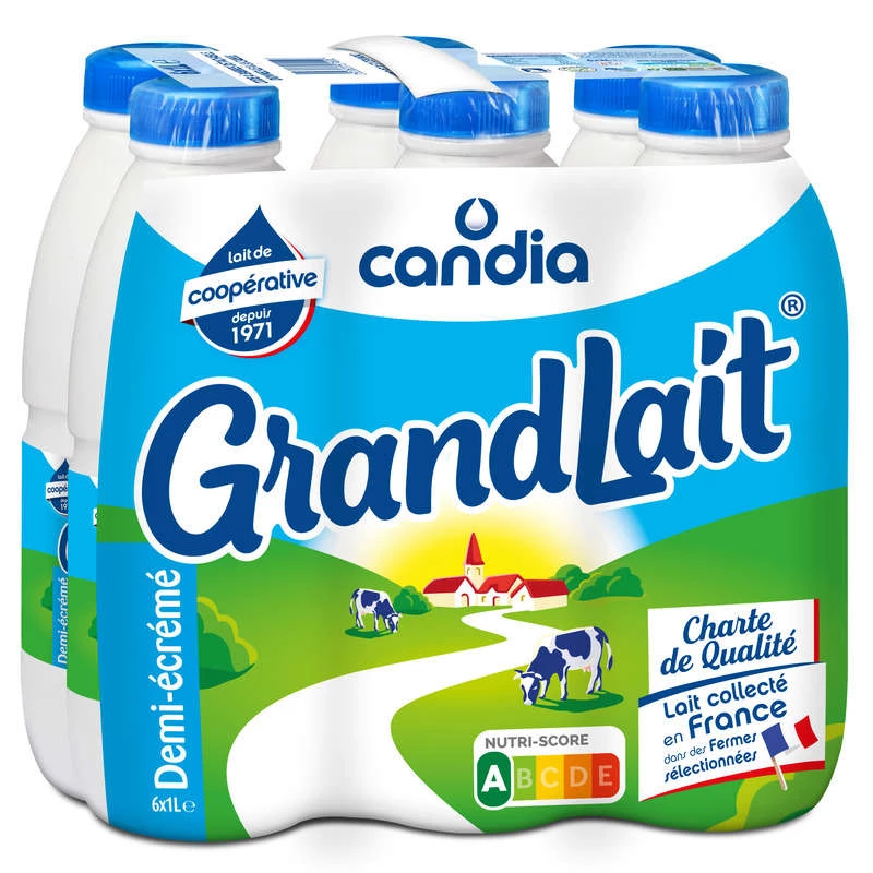 Halfvolle melk 6x1l - CANDIA