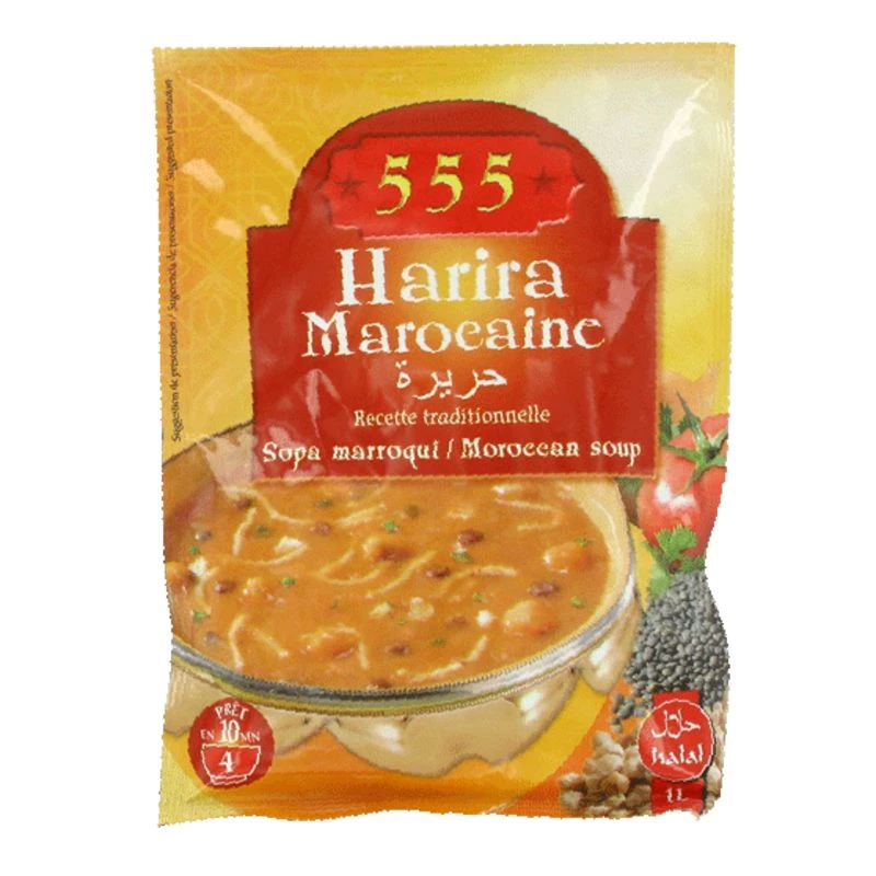 Harira Marocaína Halal 115g - 555