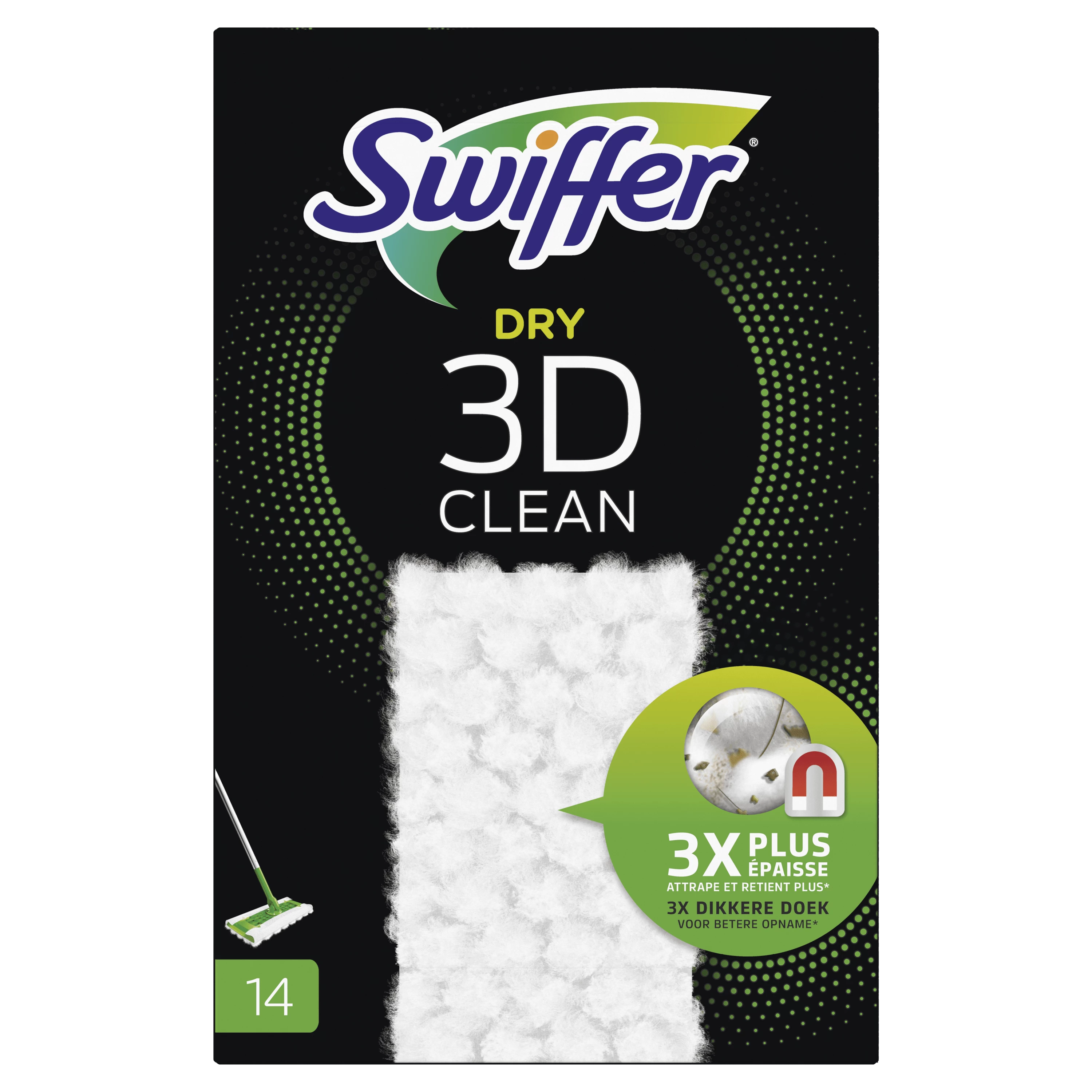 Swiffer 3d Recarga Balai X14