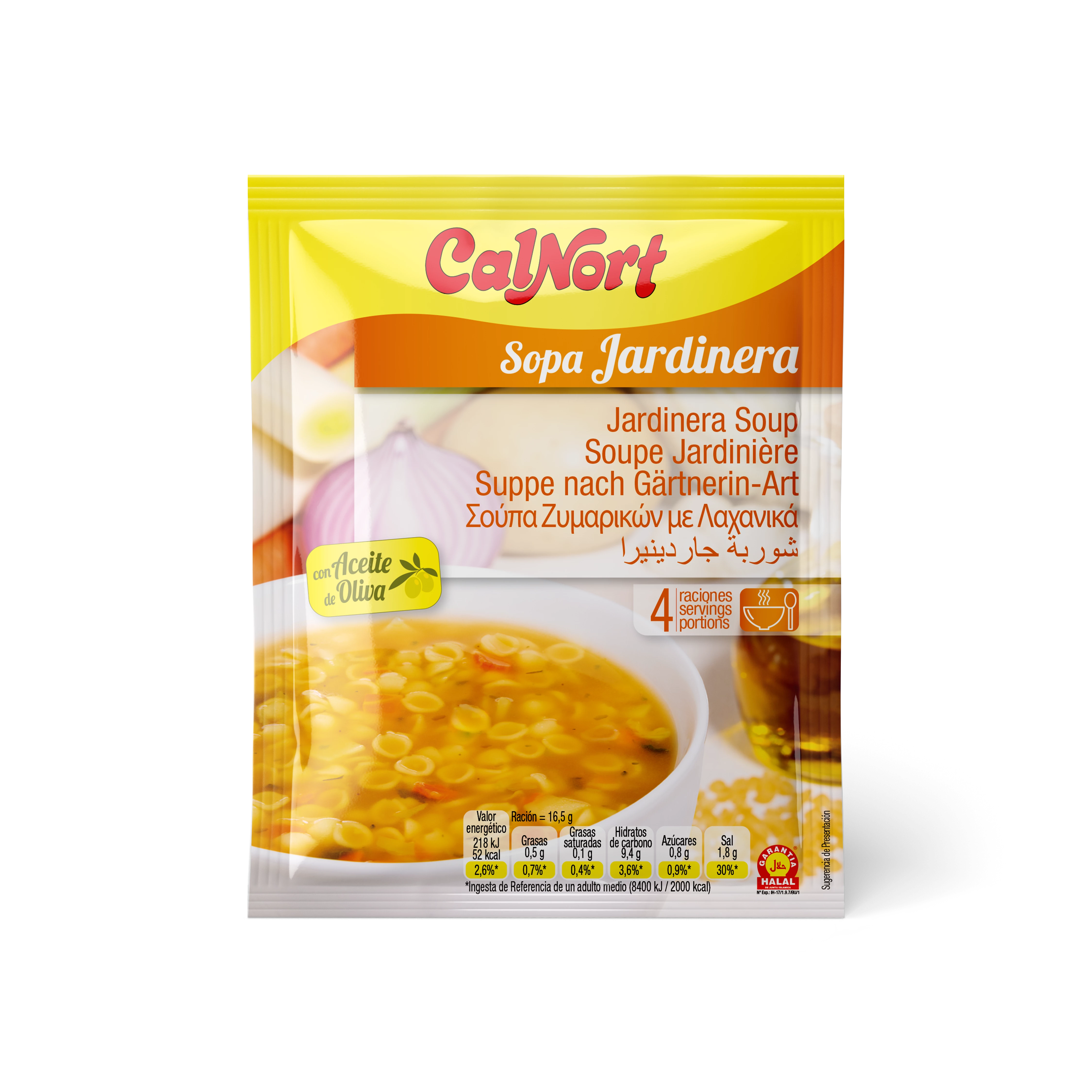 Sopa De La Huerta Bolsa 66 G - CALNORT