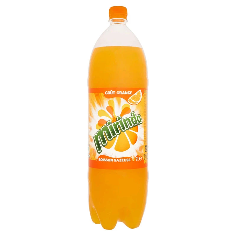 Soda Naranja Pet 2l X6 - MIRINDA