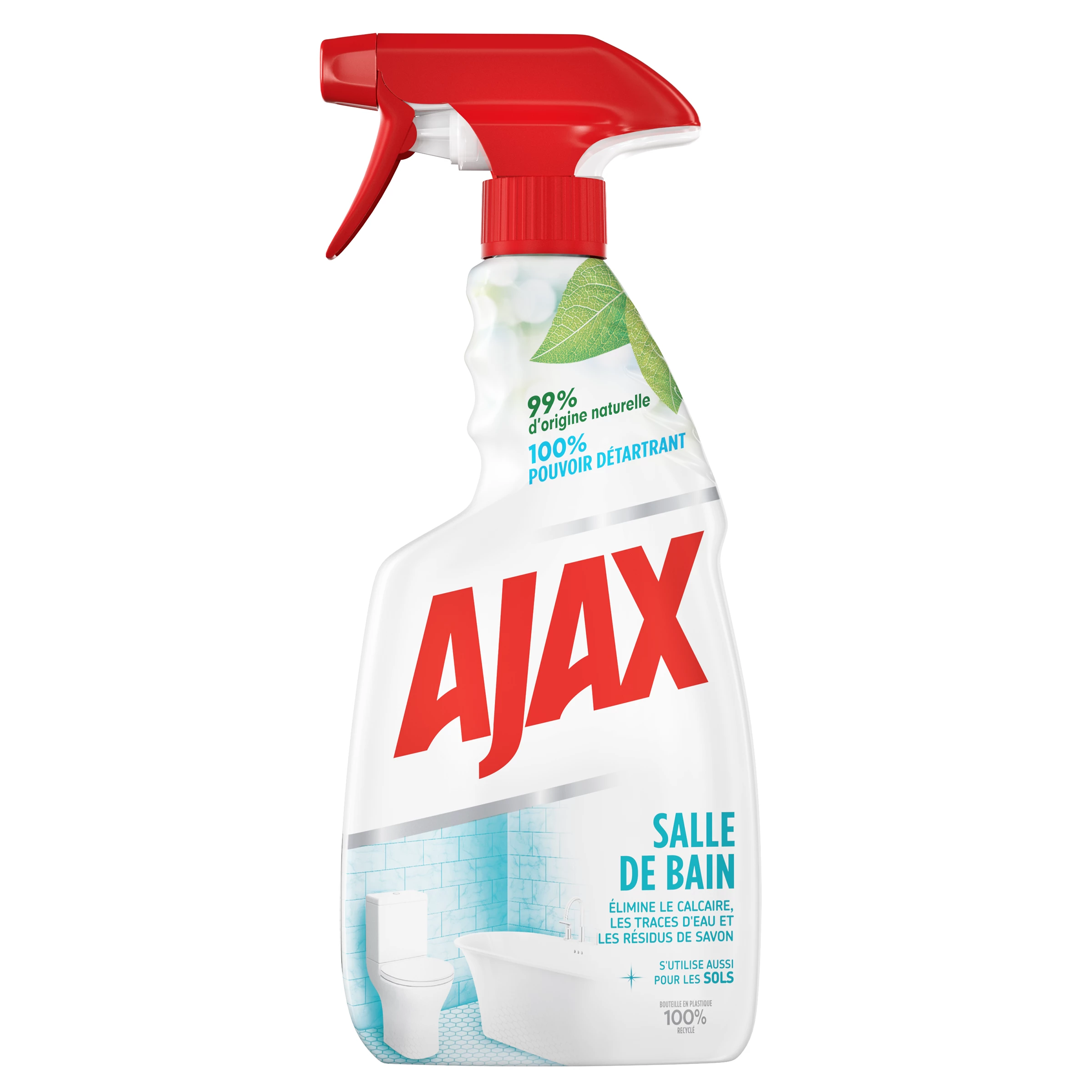Limpador doméstico para banheiro multi-superfícies - AJAX