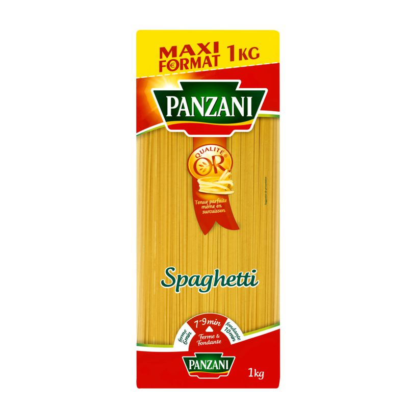 Grossiste Pâtes spaghetti 1kg PANZANI