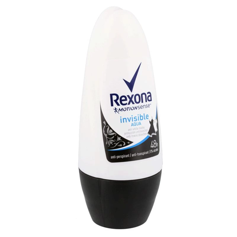 Roll On Aqua Onzichtbare Deodorant 50 Ml - Rexona
