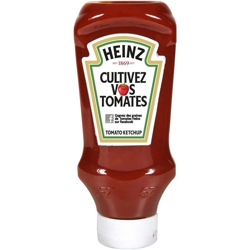 700 g de salsa de tomate de arriba hacia abajo Fl Heinz