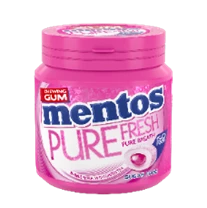 Chewing gum Pure Fresh Goût Bubble; x50 - MENTOS