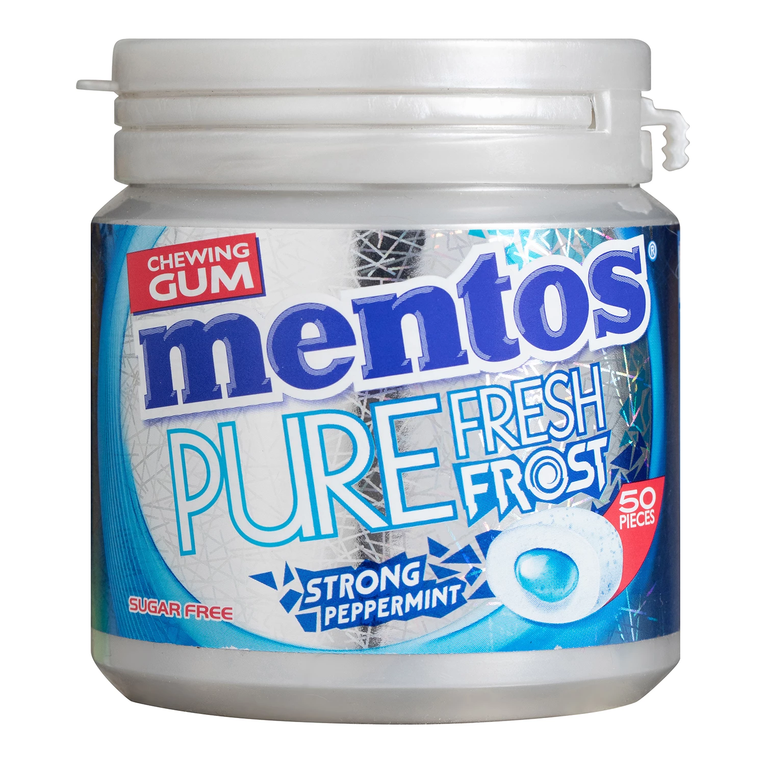 Chewing gum pure fresh frost goût strong pepperment x50 - MENTOS