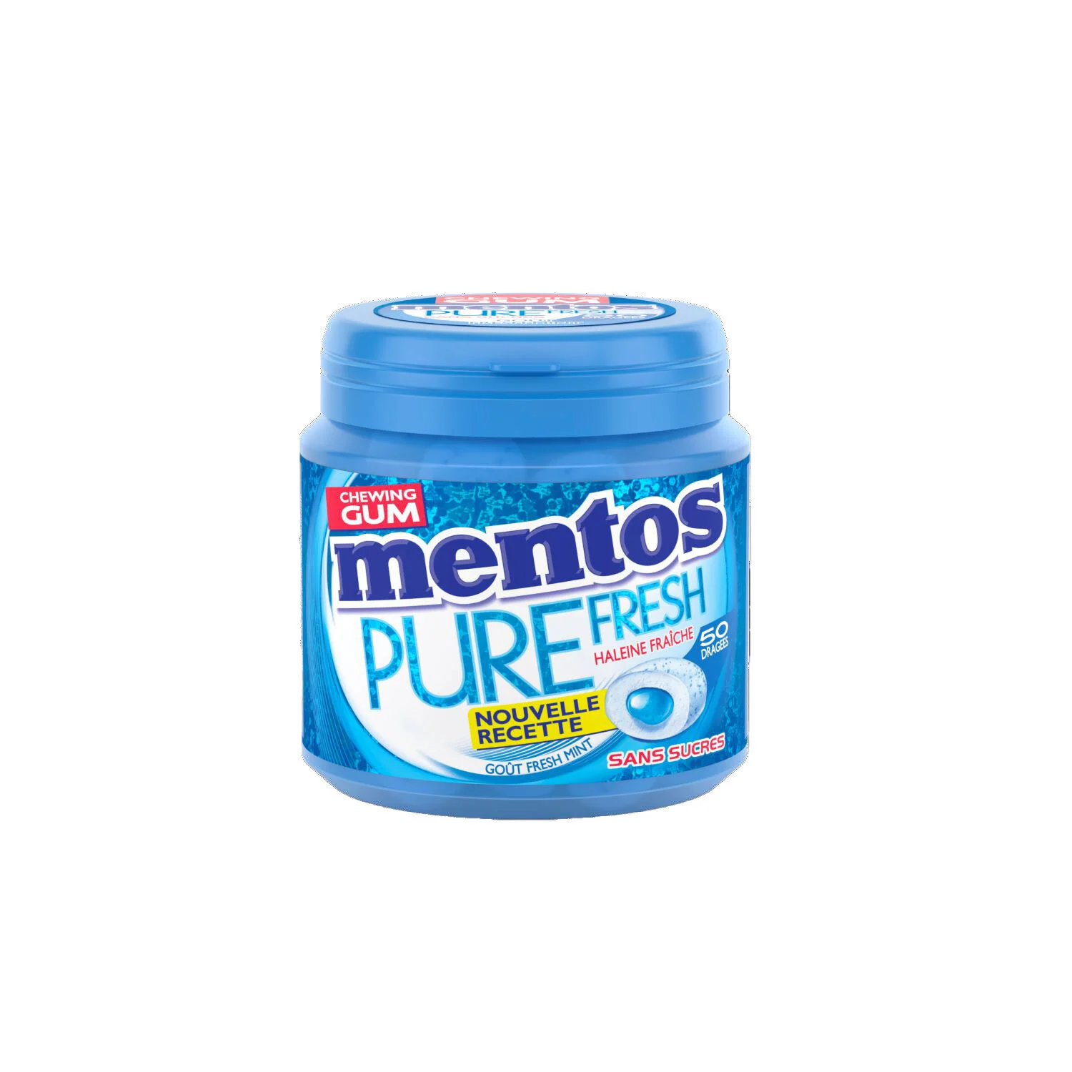 Chewing-gum Pure Fresh Sans Sucres 100g - MENTOS