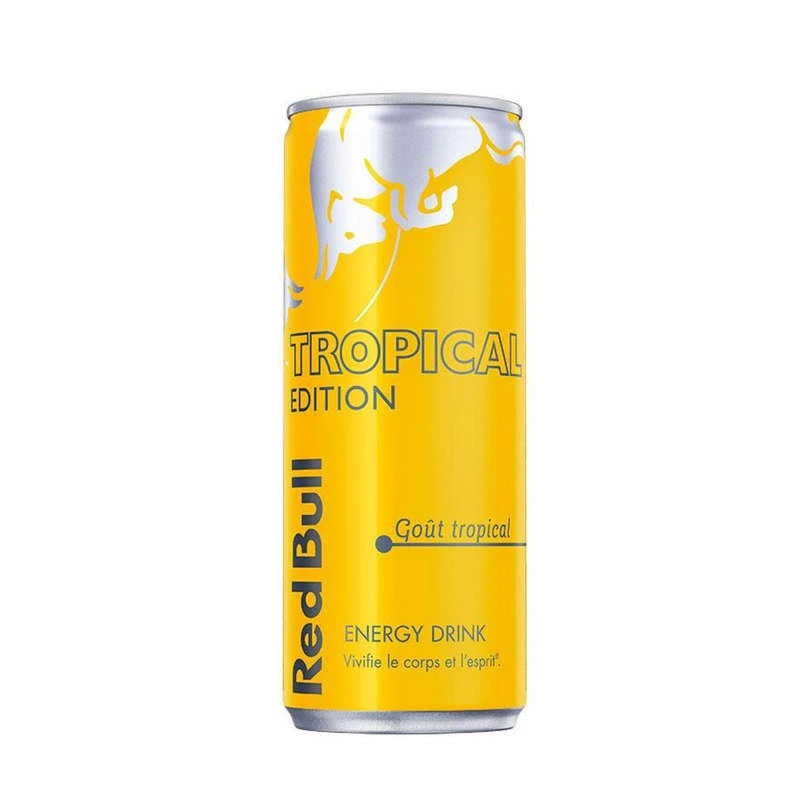 Energy drink tropical flavor 250ml - RED BULL