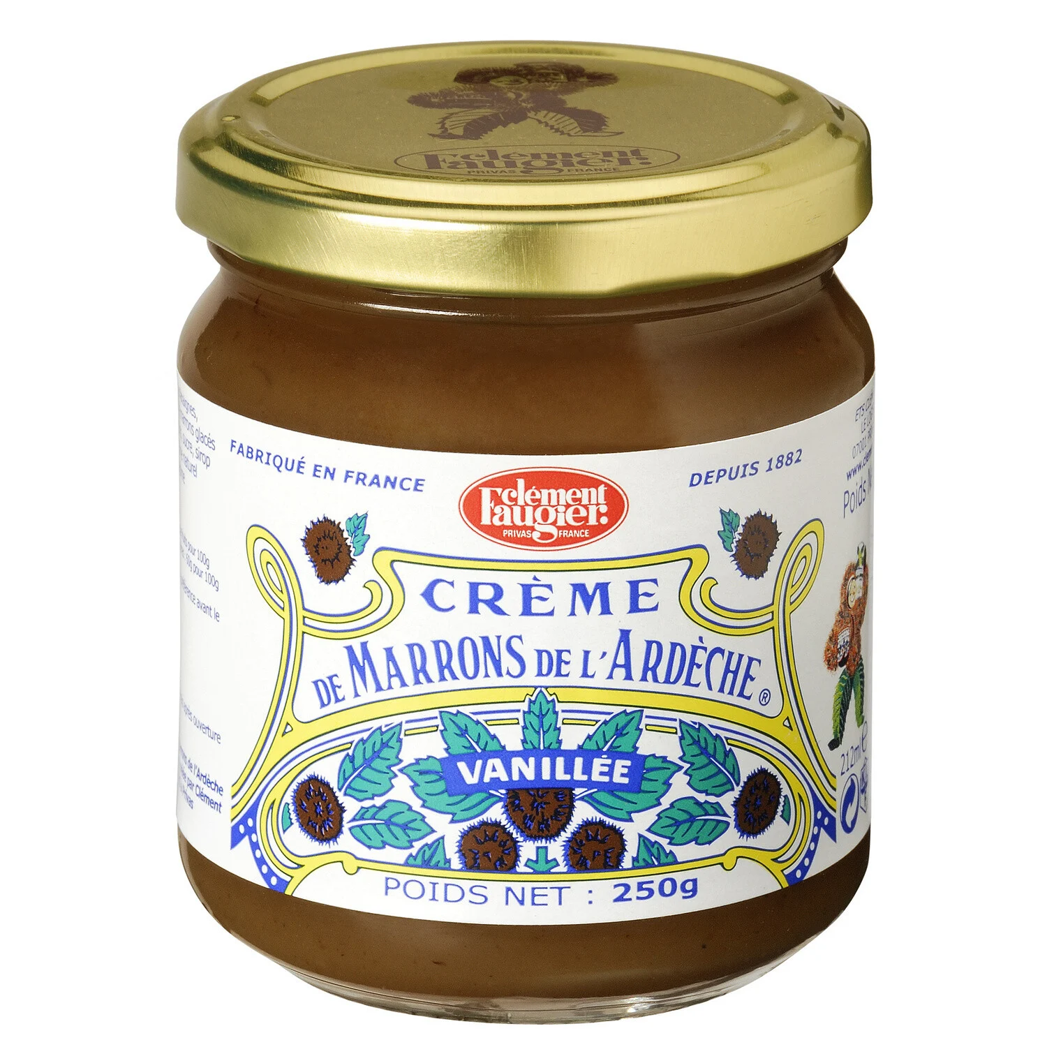Crème De Marrons De L'ardèche 250g - Clement Faugier