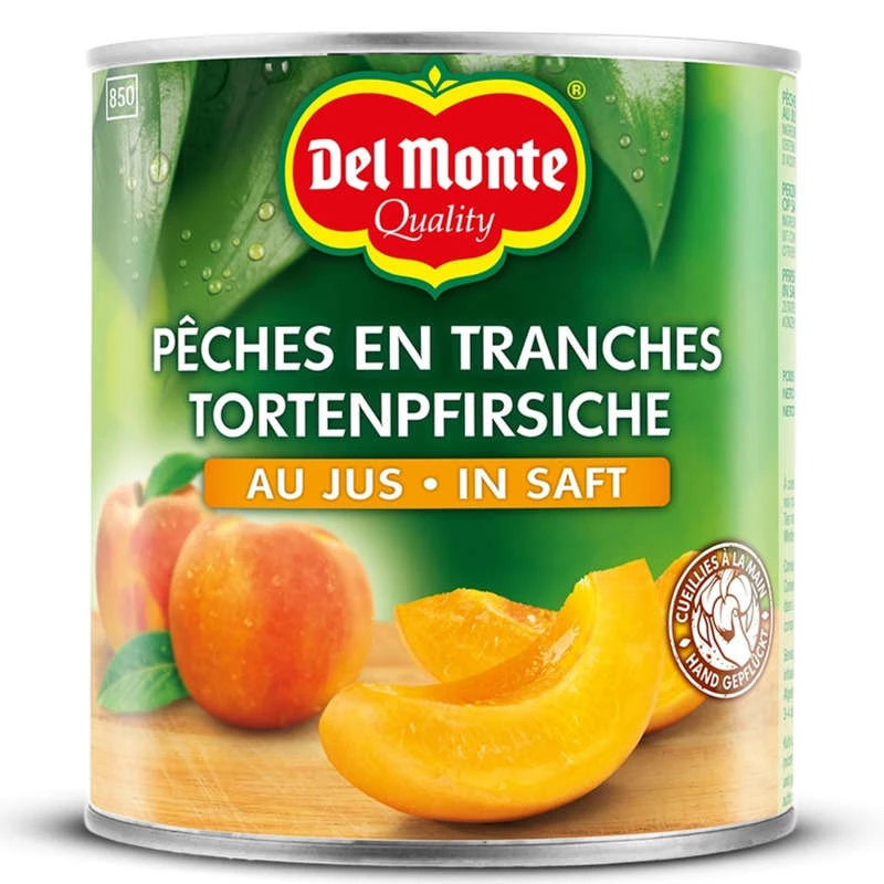 Peche demi fruits au Jus 470g - DEL Monte
