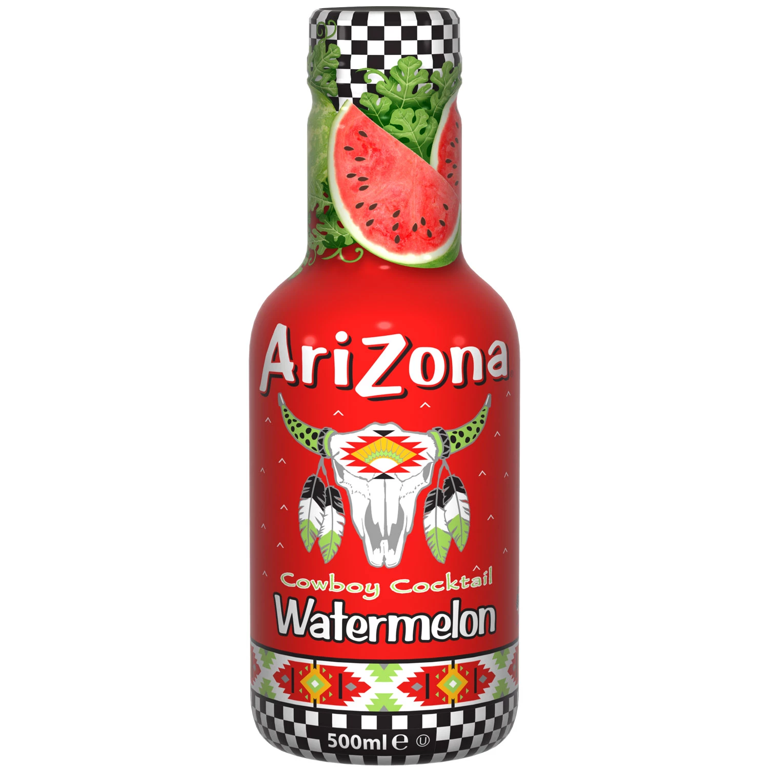 Pet Bottle 500 Ml Arizona Cowboy Cocktail Watermelon Flavor
