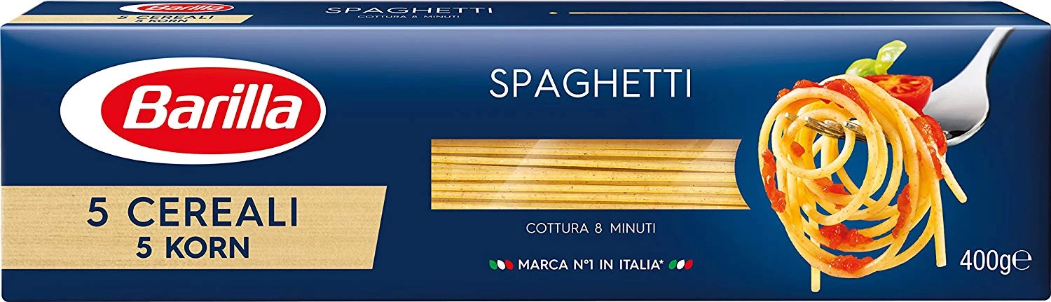 Pâtes spaghetti 5 céréales 400g - BARILLA